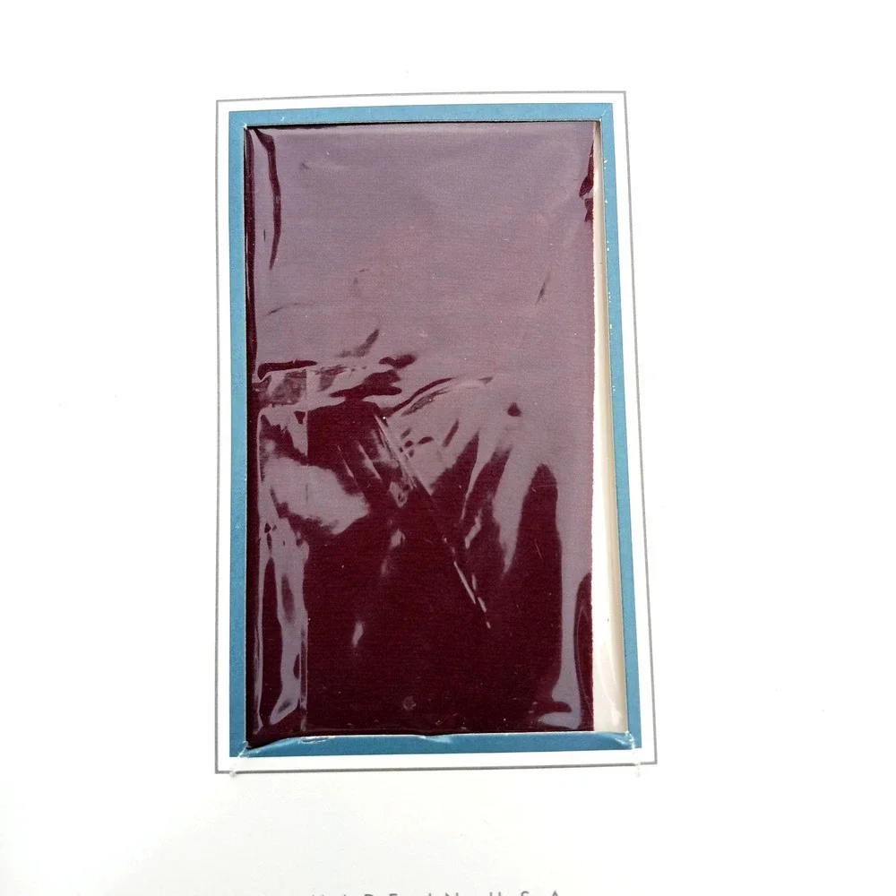 NWT Round The Clock Opaque Pantyhose C D Winterberry‎ Purple USA Vintage